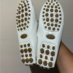 Coach  Norfolk Tassel Loafer Flats 9B‎ Chalk  Leather Studded Driving Mocs U Photo 7