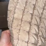 FP Movement quilted tote bag carryall beige sand hobo large zipper shoulder Tan Photo 9