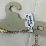 Urban Outfitters  Allie leather choker necklace NEW with tags Gold Faux Leather Photo 3