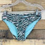 Seafolly  Wild At Heart Retro Waisted Pant Evergreen Size 6 NWT Photo 1