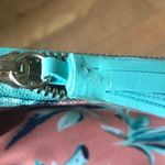 Rachel Pally NWT reversible Tropical clutch pink and green Photo 9