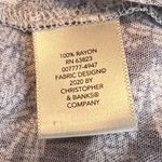 Christopher & Banks  Sleeveless Maxi Dress Woman’s Sz Large Blue White Botanical Photo 7