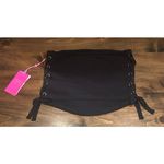 ⭐️ Paris Hilton Sliving Mobile Iconic Black Crop Top Stylized Car Women's Large‎ Photo 2