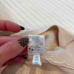 The Nines Boutique Creamy Beige Knit Faux Button Detail Midi Skirt Womens Size M Size M Photo 7