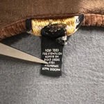 Vtg Womens Large Brown Corduroy Short Sleeve T Photo 3