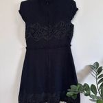 ZARA  A Line  Jacquard Lace Dress Photo 3