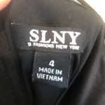 Slny  Black and Gold Sequin Formal Dress Size 4 Photo 4