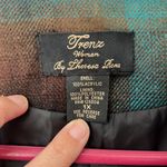 Trenz Woman Womens Plaid Cropped Blazer Size 1X ✔️ Blue Photo 3