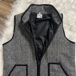 KatyDid Black Herringbone Vest Photo 1