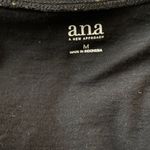 . ana A New Approach black gold splatter T shirt Tee Size Medium Womens Photo 5