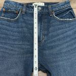 Abercrombie & Fitch  The 90's Straight Ultra High‎ Rise Blue Ankle Jeans 26 Short Photo 8