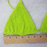 Aila Blue New Set! Free People x  lime green‎ bikini, top size S, Bottom size M Photo 3