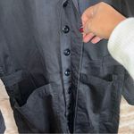 Alex Mill Standard Long Sleeve Cotton Jumpsuit in Dark Navy Blue Size Small Photo 5