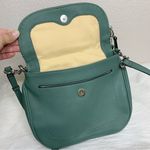 Dana Buchman  Green Faux Leather Front Flap Crossbody Bag Photo 8