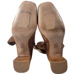 Nordstrom Rack Women's Tan Suede Block Heel Knee High Boots Size 10M Photo 6