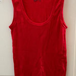 FINAL MARKDOWN Junior ribbed tank top xl Red Size undefined Photo 0