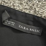 ZARA black v neck business casual 3/4 sleeve shirt XS Photo 1