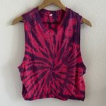 Free People Movement Tie Dye Love Yoga Crop Tank Pink XS Photo 1