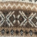 Ralph Lauren Sport Tribal Alpaca Wool Mohair Blend Vest L Chunky Cozy Turtleneck Tan Size L Photo 6