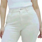 Everlane cheeky jeans SZ 28 color Bone no stain Photo 2