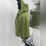 Forever 21 Forever, 21 hoodie shirt with rope tie, size medium green color Photo 3