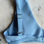 SheIn Light Blue Textured Bikini Set Size Small Photo 5
