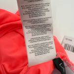 La Blanca  Tankini Top Size 12 NWT Island Goddess Hot Coral Halter Neon Swim Photo 11