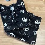 Disney Nightmare Before Christmas Black & White Soft Print Pajama Pants & Top Set L Photo 4
