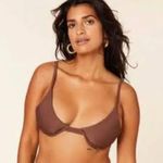 ANDIE Swim The Sicily Top Bikini Espresso Brown Vacation Beach Travel Pool Photo 1
