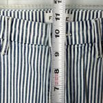 frame denim Frame Le Crop mini boot pinstripe denim pants size 32 Photo 6
