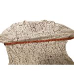 LC Lauren Conrad Runway Long Sleeve Lace Shirt Floral Everyday Casual School Blo Photo 7