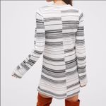 Free People white striped sweater dress Photo 1