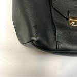 Furla  Black Pebbled Leather Julia Tote Shoulder Bag Photo 3