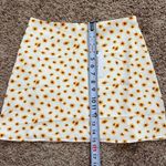 We Wore What Mini Slip Skirt- daisy floral pattern Photo 1