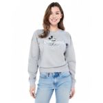 Hanes Vintage Disney Streetwear Gray Mickey Mouse Disneyland Sweatshirt Medium Photo 2