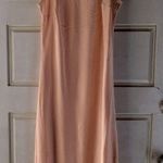 Future Collective Elegant coral Nightgown with Lace Trim Size XL Orange Photo 0