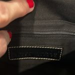 White House | Black Market  Clutch purse Leather Straw Magnetic Pockets Tags Photo 3