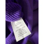 Kerisma  Knits Top S/M purple Batwing Dolman Sleeve Boat Neck Cape Sweater Photo 4