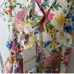 Show Me Your Mumu NEW SHOW ME YOUR MUM Ivory Botanical Floral Romance Ruffle Dress Photo 7