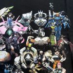 Blizzard Overwatch Black T-shirt Photo 6