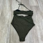 ZARA  Knotted One Piece Swim Suit Size Large Photo 3