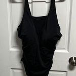 COLLEEN Lopez black one piece swim suit size 24W. Photo 0