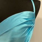 La Femme 30662 Strappy Back Cloud Blue Gown 8 Photo 3