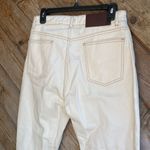 Reclaimed vintage ivory white boot cut jeans size 30 Photo 5