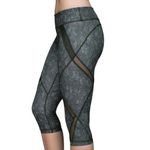 Lululemon  Cool To Street Crop Jazzy White Gator Green Sage Green Legging‎ Size 4 Photo 1