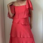 Vintage Union Made Red Polka Dot Summer Dress Size 8 Photo 0