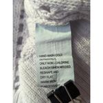 Jeanne pierre Women's Jeanne Pierre White Eyelet Open Knit Sweater Size Large Long Sleeve Photo 7