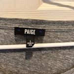 Paige Gray Adalie Boho Ruffle Shirt Mini Dress Pockets Womens Size Large Photo 5