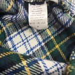Ecco Bay Plaid Midi vtg 70s skirt green and navy blue size M Size M Photo 6
