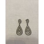Women's Dangling Earrings Silver Colored Custom‎ Jewelry Photo 1